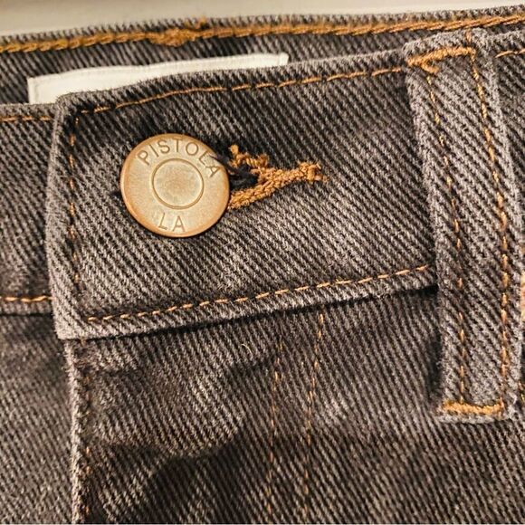 PISTOLA Rumi High Rise Cut Off Distressed Mini Skirt Size 27 - Picture 3 of 8